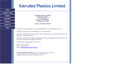 Desktop Screenshot of extrudedplasticsltd.com